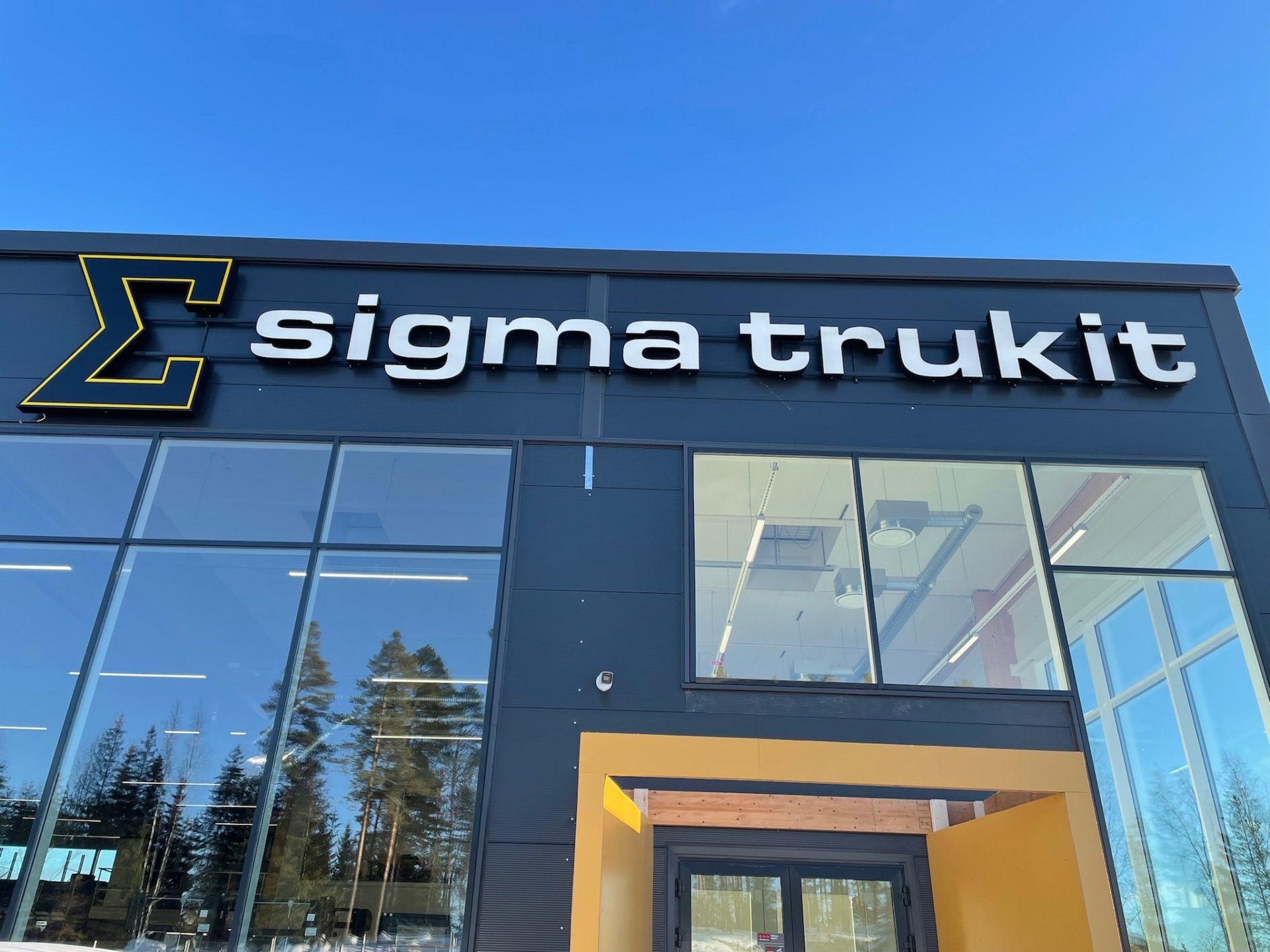 Sigma Trukit palvelee Keravalla uusissa toimitiloissa