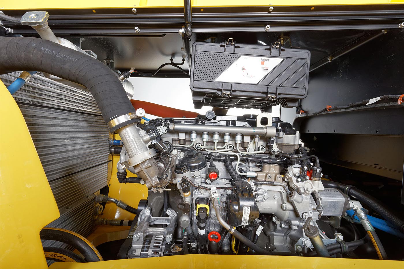 Sigma trukit Hyster moottori