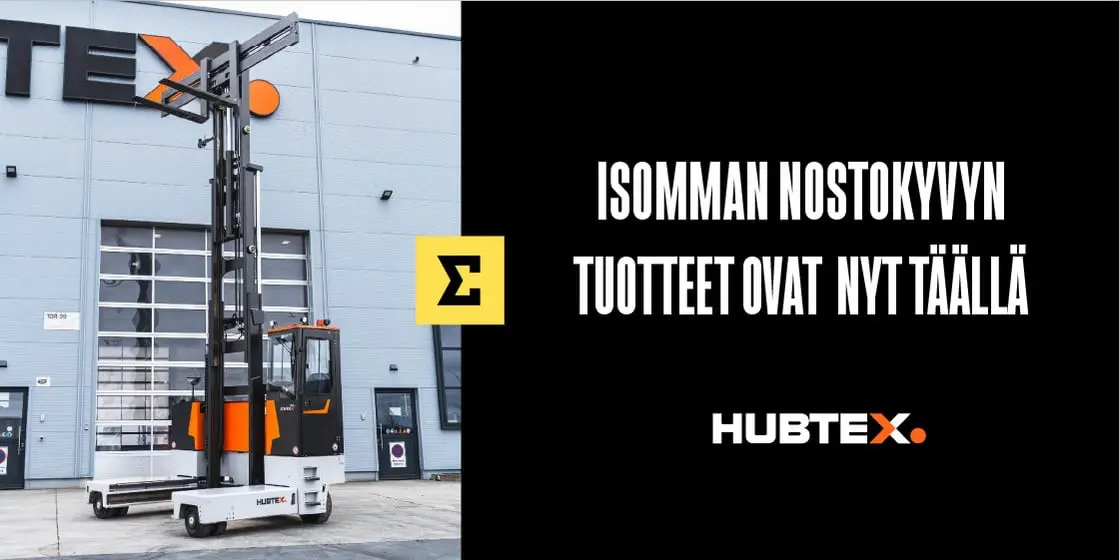 Hubtex kasvatti MaxX- ja FluX -mallistojen nostokykyä