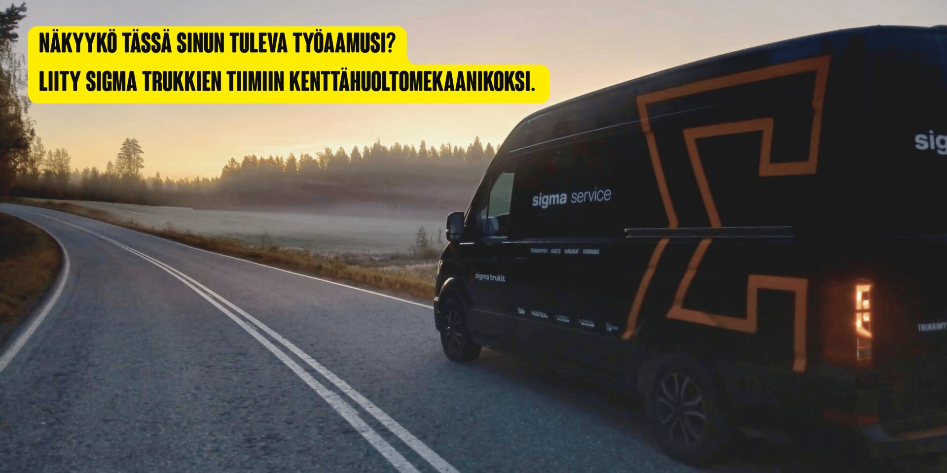 Sigma Trukit rekrytoi – tule meille trukkimekaanikoksi!