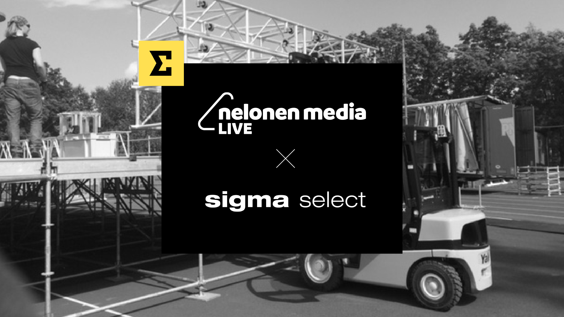 Nelonen Media Live hyödyntää Sigman vuokrakalustoa kesän festivaaleilla